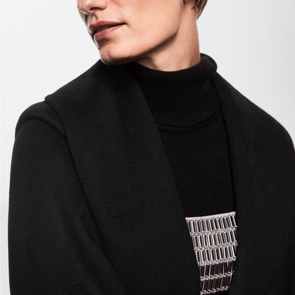 Mango Handmade Wool Coat - Picture 7 of 9